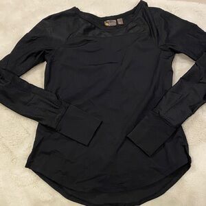 Zella Black Long Sleeve Tee